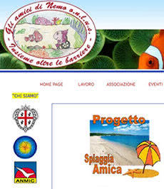 Associazione Nemo Arzachena, realizzazione siti web per associazioni Olbia Sassari Nuoro Oristano